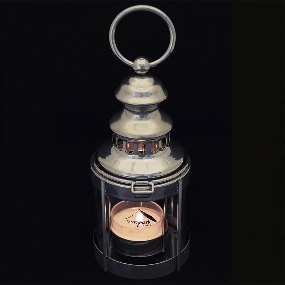 Tenmaku Design x Kameyama Candle House Classic Lantern Mini [Silver]