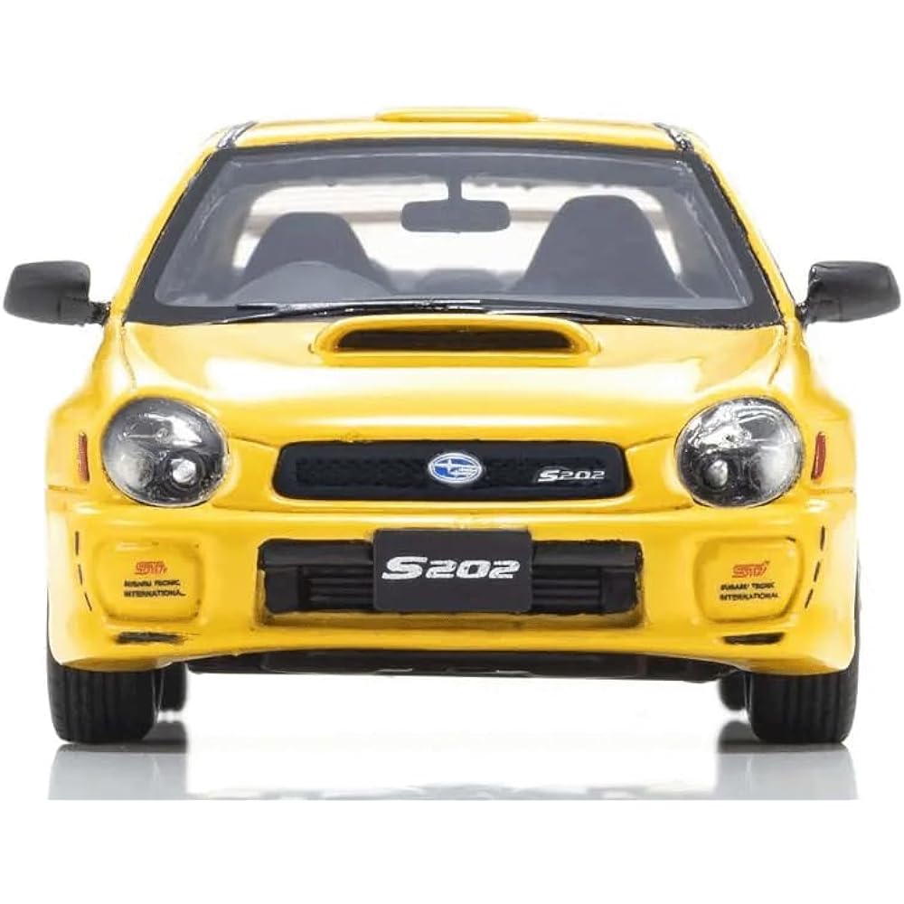 Kyosho Original 1/43 Subaru Impreza S202 Yellow Finished Product