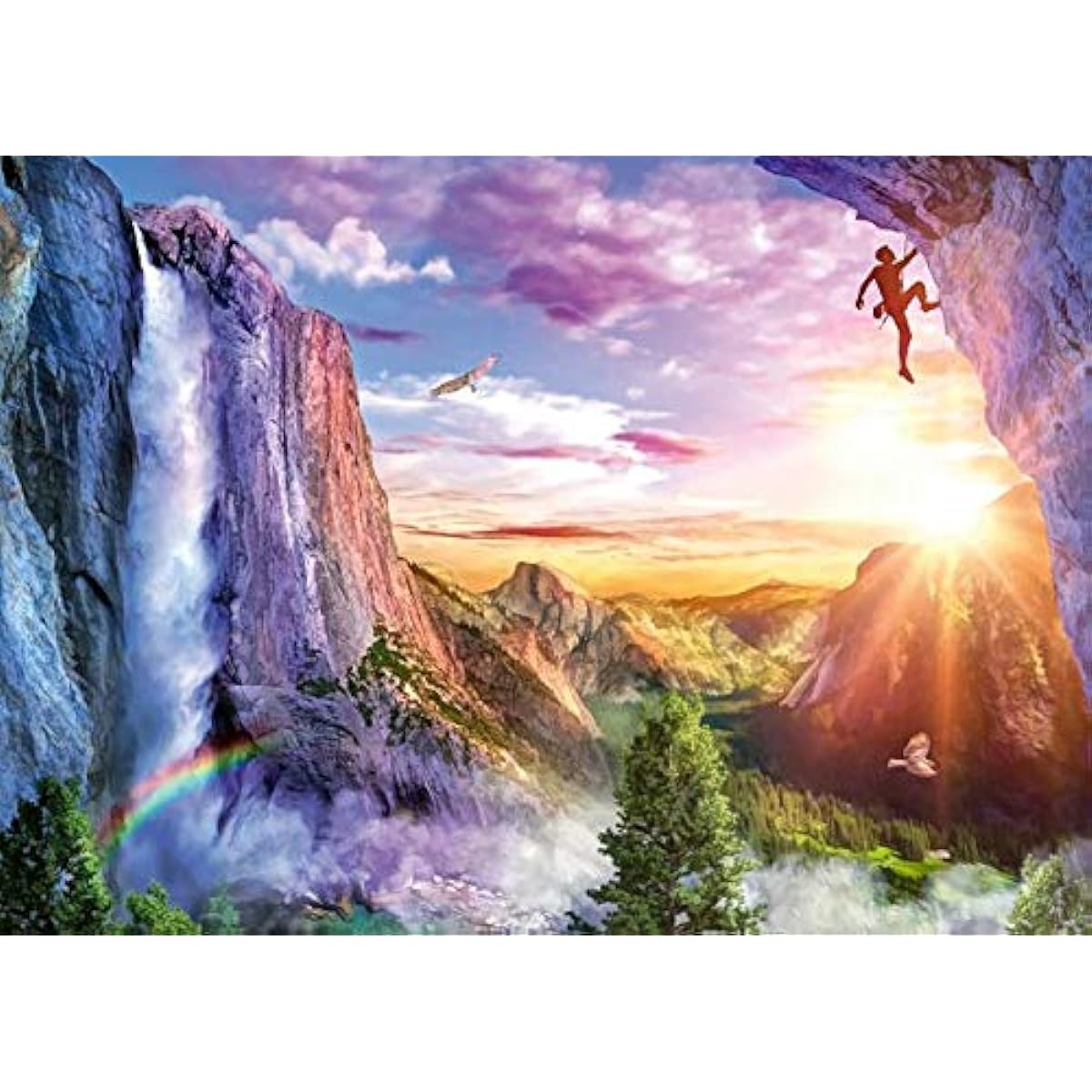 Ravensburger Great Outdoors Puzzle Series Climber's Delight 300 Piece Jigsaw Puzzle for Adults 82494 - Every Piece is Unique, SoftClick Technology Helps Pieces Fit Together