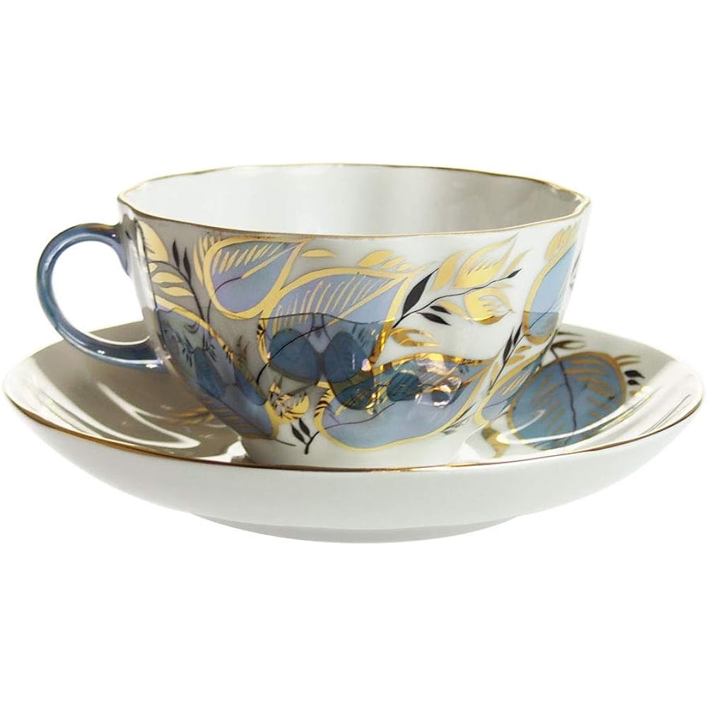Imperial Porcelain Moon Tea Cup Saucer 250ml [Parallel Import]