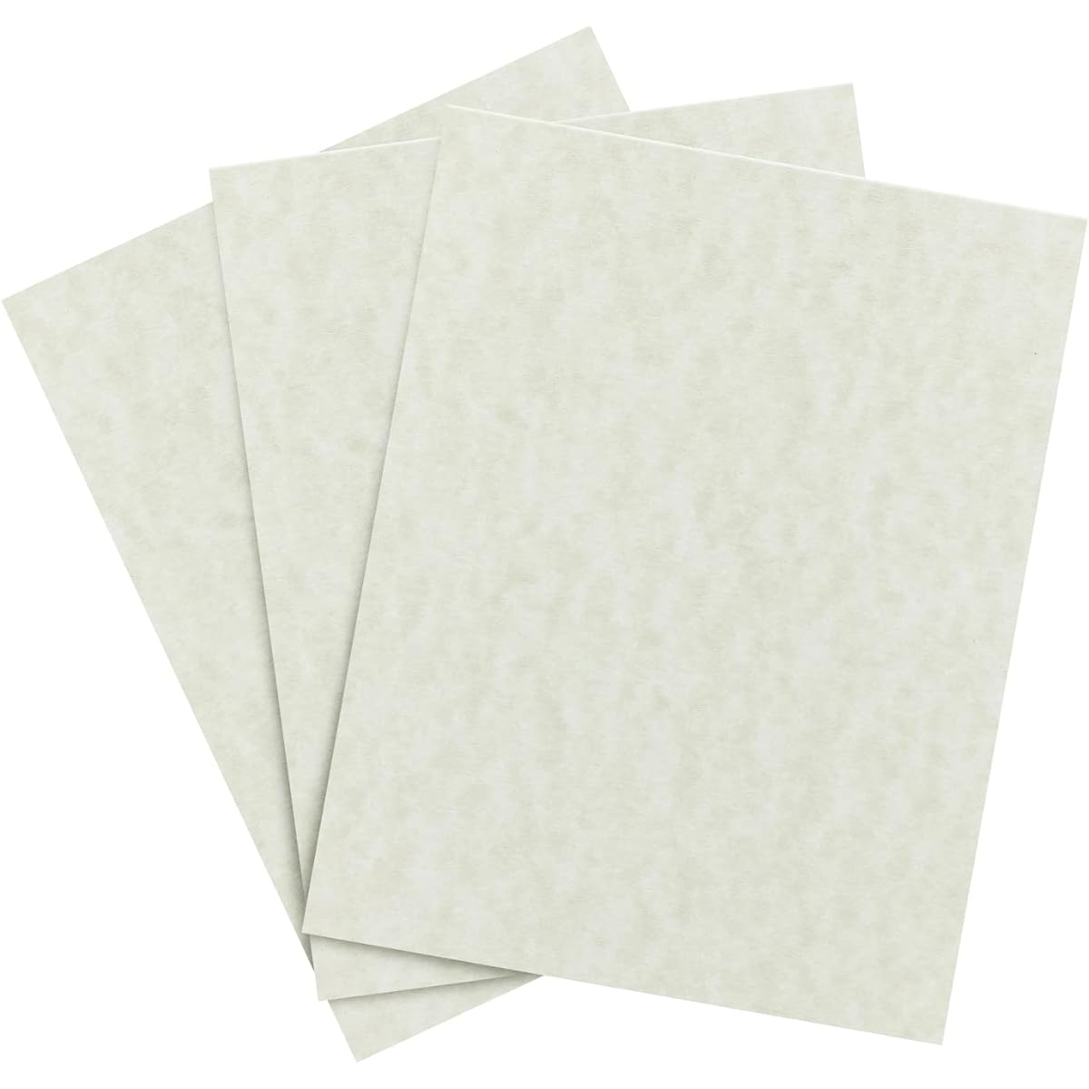 Sage Parchment Cardstock - Perfect for Certificates, Menus, Wedding Invitations | Medium Weight 65lb Cover (176gsm) | 8.5 x 11 Inches | Pack of 50