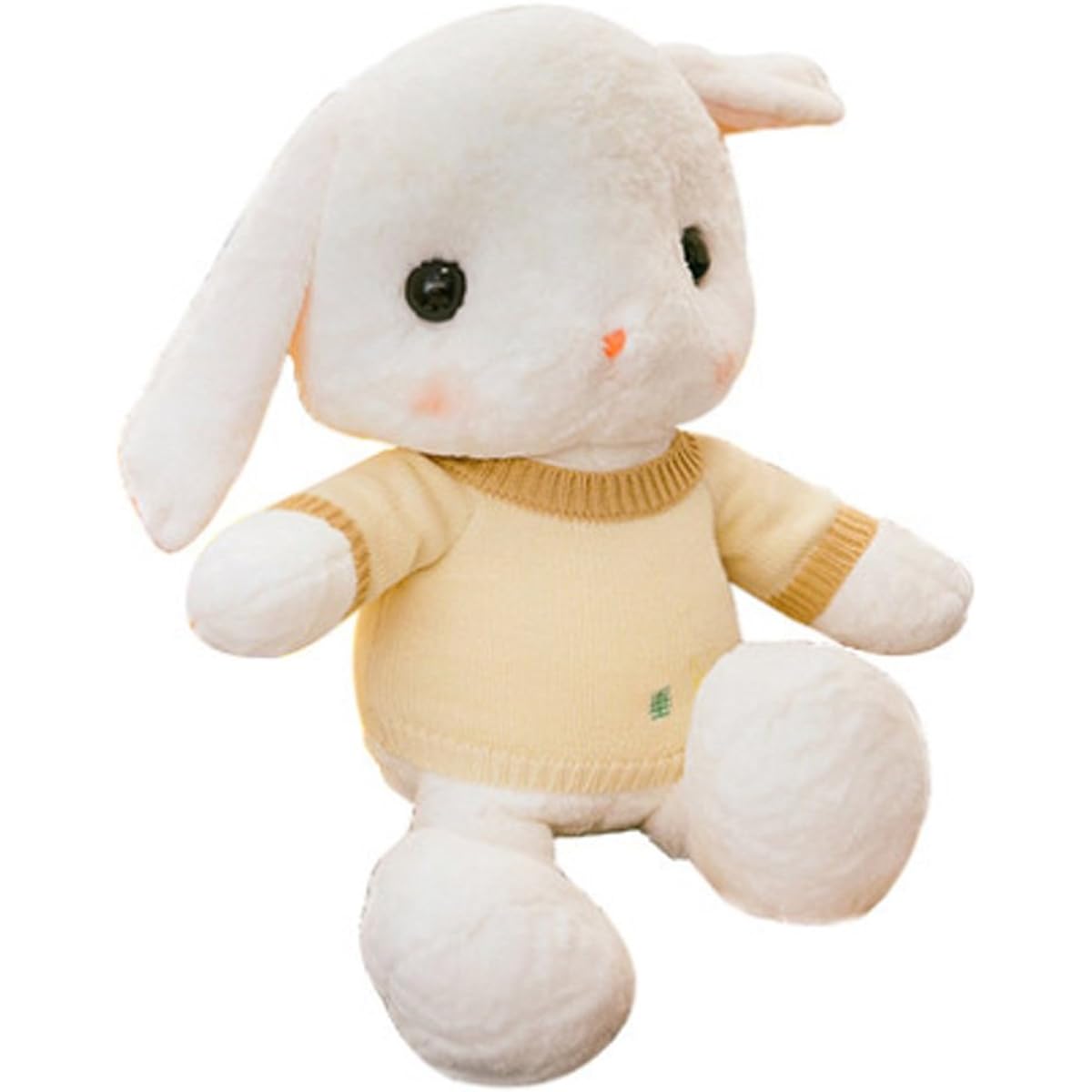 imal Rabbit Rabbit Plush Toys Fluffy Rabbit Stuffed Animal Christmas Present/Birthday Rabbit Large Stuffed Animal Fluffy Stuffed Animal Body Pillow Women Mother's Day Christmas Her Valentine's Day White Day Gift Girl Store Decoration Toy (White A, 105CM)