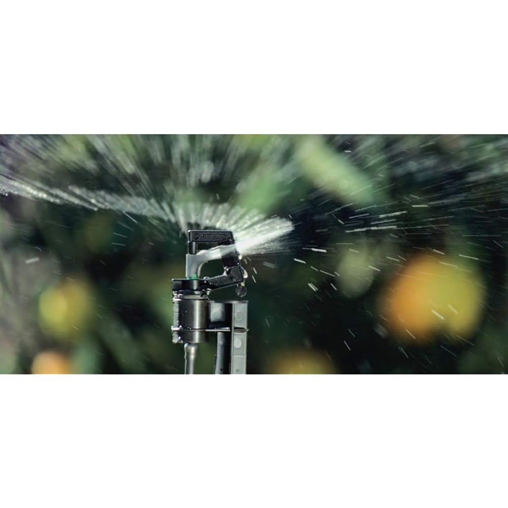 Agri Kaihatsu Water Sprinkler ANTELCO Rotor Rain Yellow Orifice 2.0mm Depth 4.6cm Height 4.9cm 100 pieces