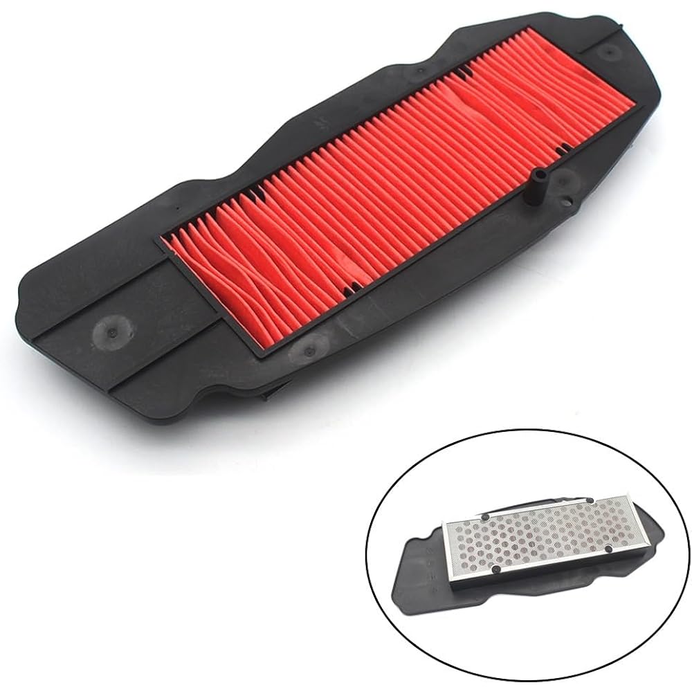 Motorcycle Breather Filter For Honda & Da FSC400 FJS400 2006-2015 FSC600 FJS600 2001-2016 Silver Wing Motorcycle Intake Filter Cleaner Element Air Filter