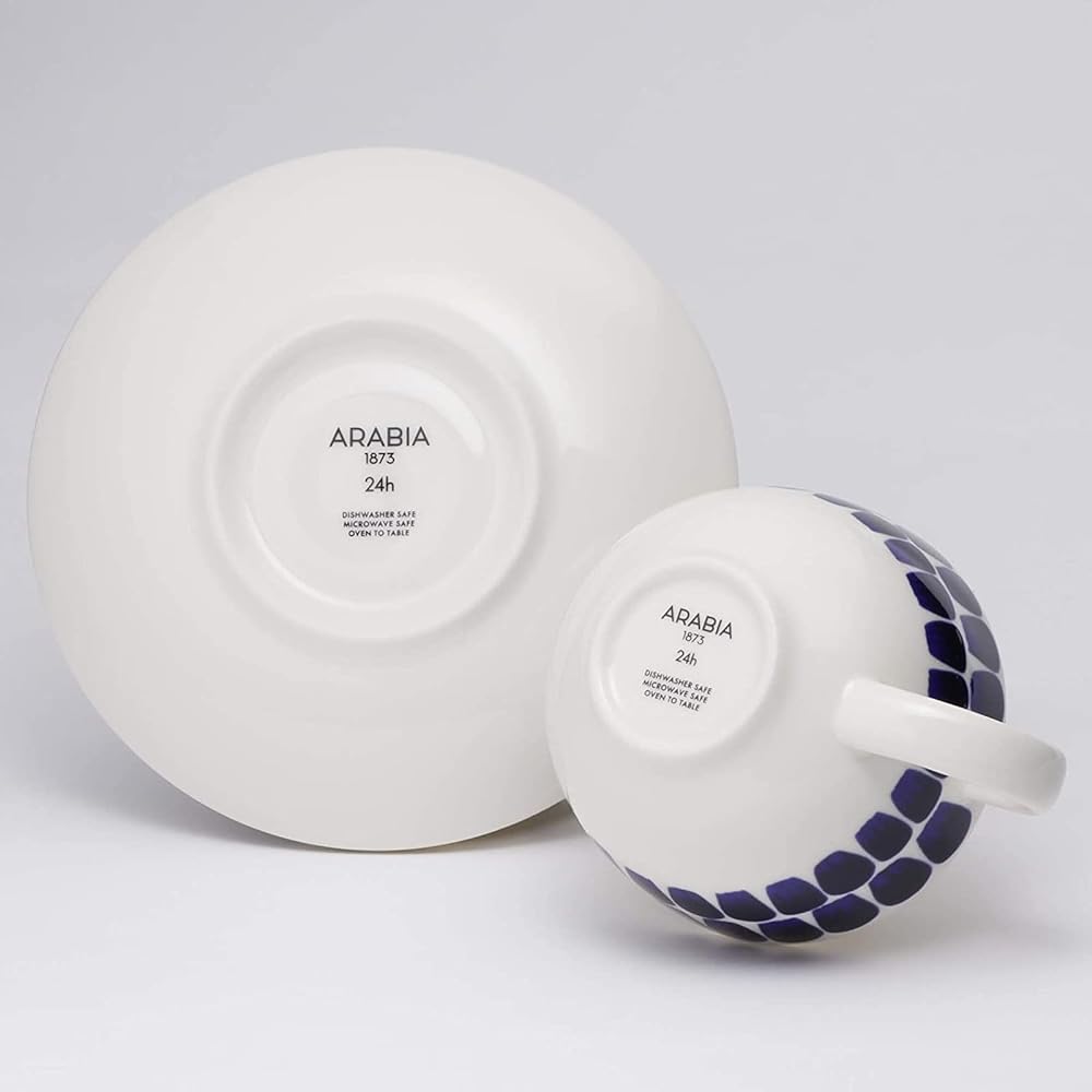 Arabia [Regular Import] Arabia 24h Tuokio Cup & Saucer Approx. 260ml 1054176