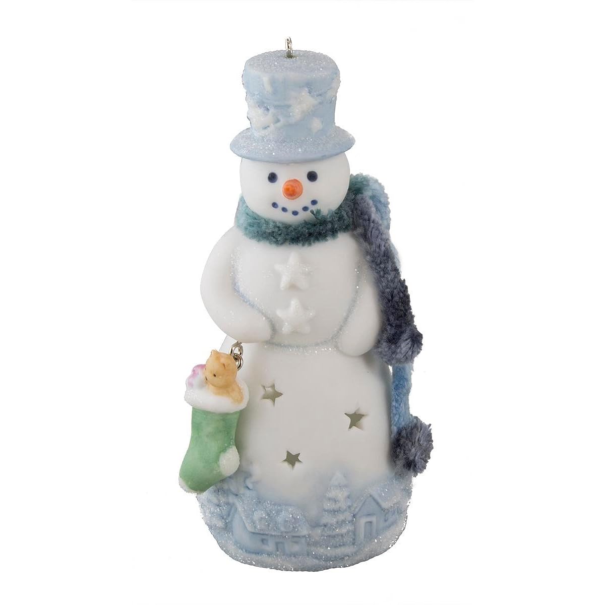qxc8003 Stanley T Starr Snowtop Lodge 2008 Hallmark Memorabilia Club Ornament