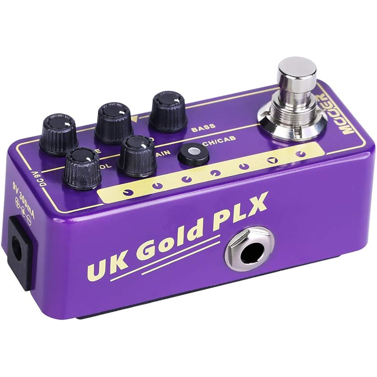 MOOER Guitar Digital Micro Preamp (019 UK Gold PLX)