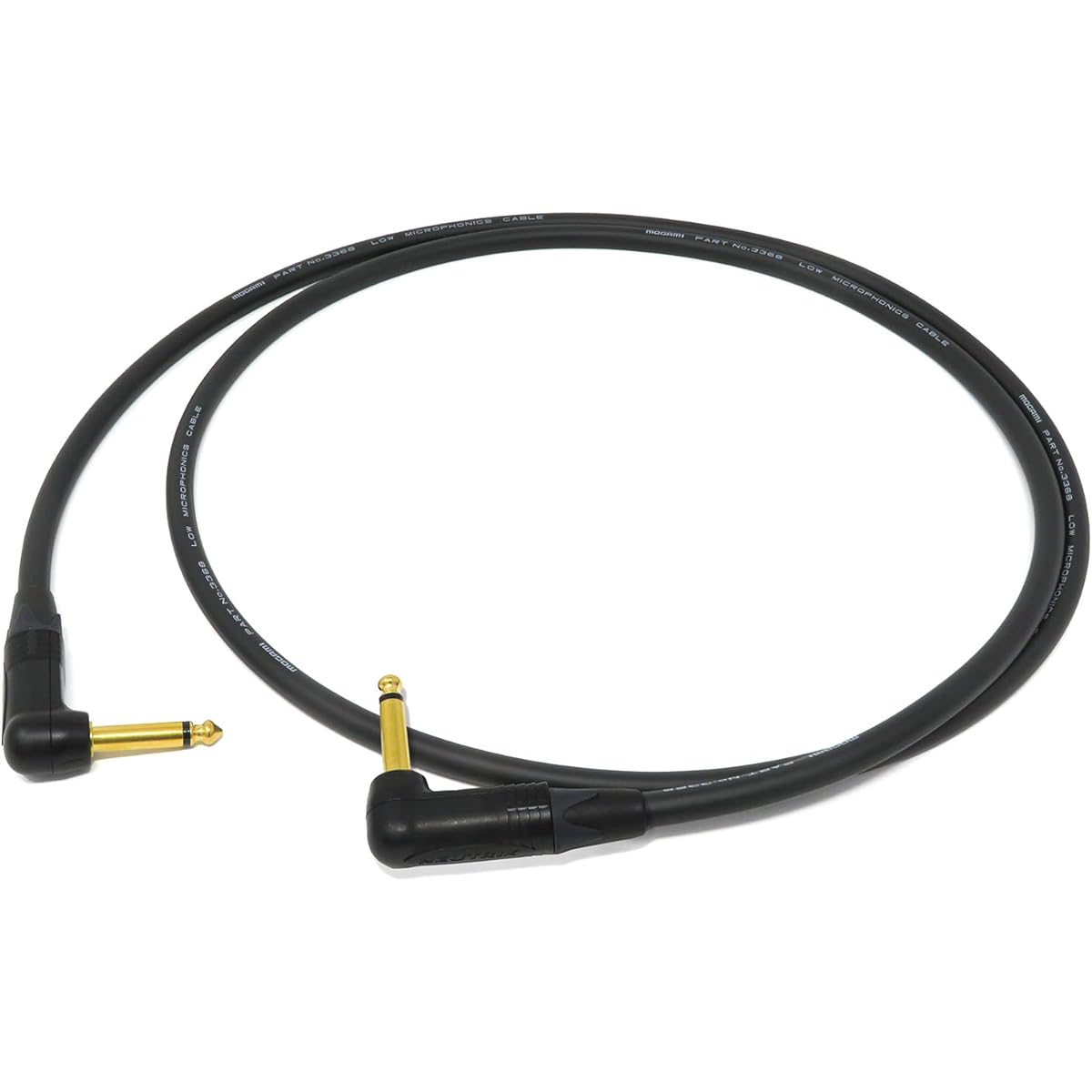 Mogami 3368 Shielded Cable w/Neutrik Plug (L-Shape to L-Shape, 20m)