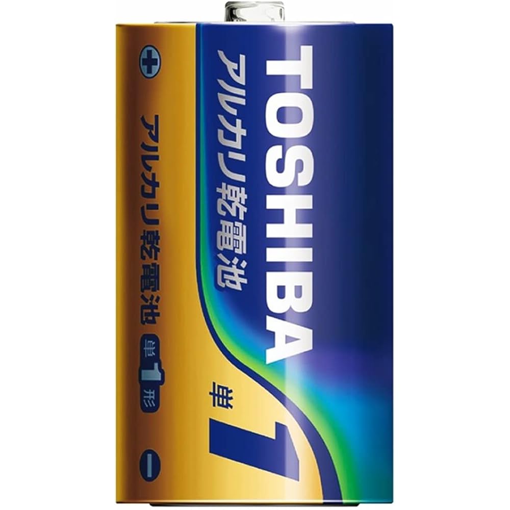 [Purchasing a set] TOSHIBA LED flashlight splash-proof structure (JIS IPX2) KFL-12N (ECO) & alkaline batteries recommended expiration date 5 years AA 4 pieces LR20L 4MP