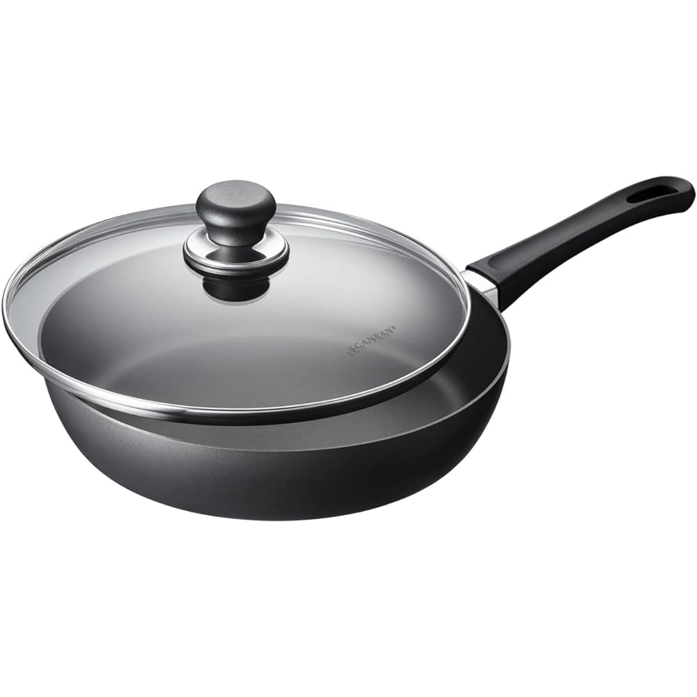 Scanpan Classic Induction IH compatible series Saute pan 28cm (with lid) Deep frying pan SCANPAN Denmark STRATANIUM