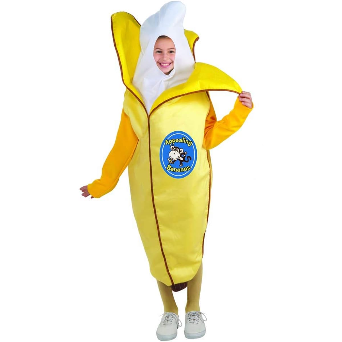 Forum Novelties Fruits and Veggies Collection Appealing Banana Child Costume, Small