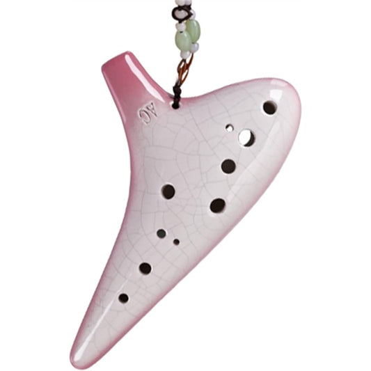 12 Hole Alto C Key Tao Xun Ocarina 12 Hole Crackled Gradient Glaze Ceramic Ocarina Musical Instrument Ocarina Musical Instrument (1)