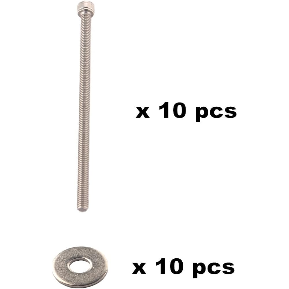 Dewhel Engine LS Series Intake Manifold Bolt Kit SS Stainless Steel for LSX LS1 LS2 LS3 LS6 CAMARO CORVETTE GM