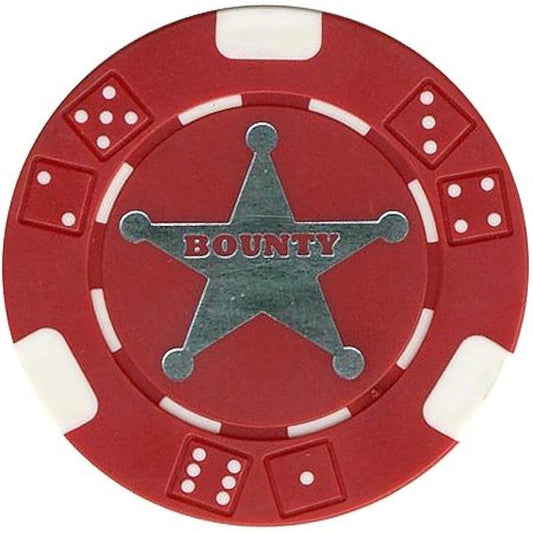 10 Texas Holdem Bounty Tournament Poker Casino Chips