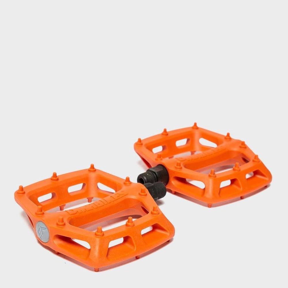 DMR (DMR) V6 PLASTIC PEDAL CRO-MO AXLE ORANGE
