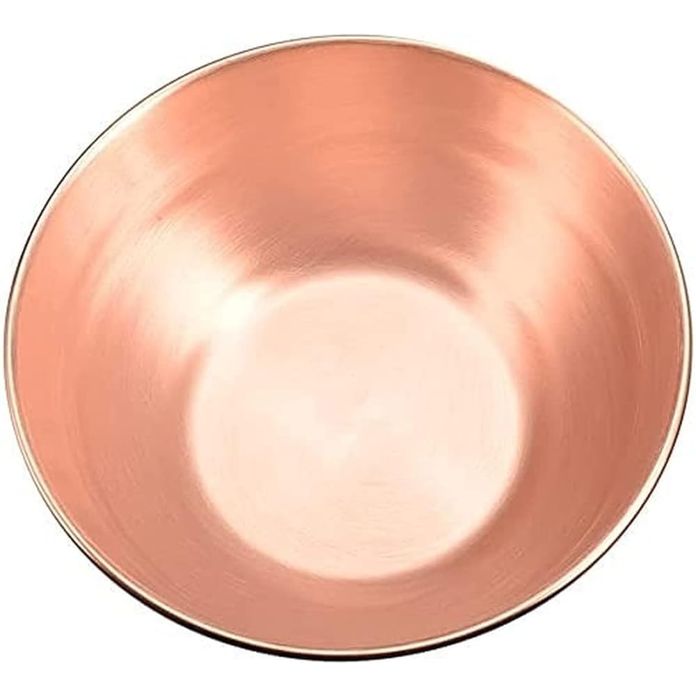 Copper bowl 99.9% pure copper mixing bowl Copper bowl Salad bowl Copper tableware
