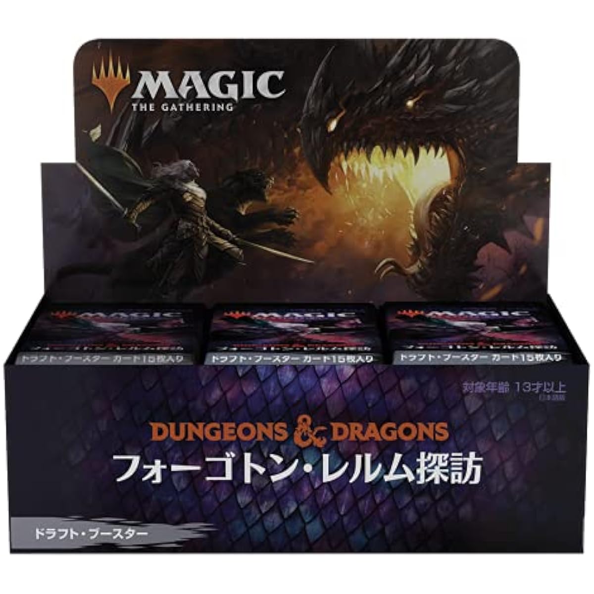 Magic: The Gathering Forgotten Realms Draft Booster Japanese Edition BOX MTG Trading Card Wizards of the Coast