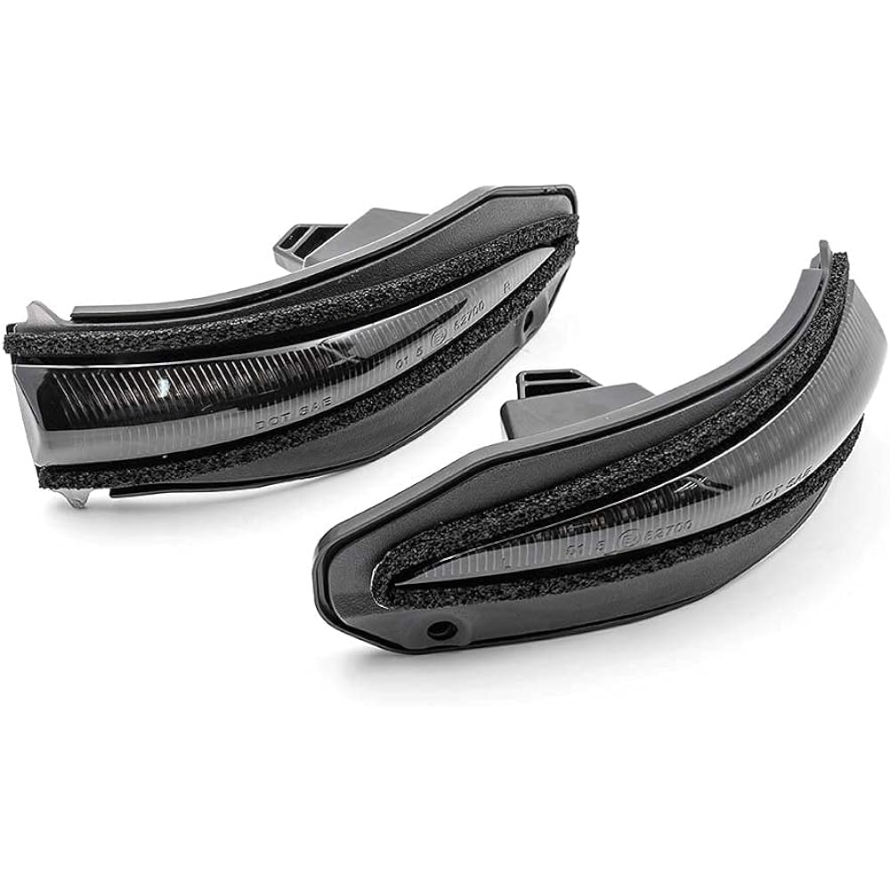 Smoked Lens Amber Sequential Flashing Full LED Dynamic Side Mirror Turn Signal Indicator Turn Signal Light 2 Pieces for Toyota 4Runner 2014-2021