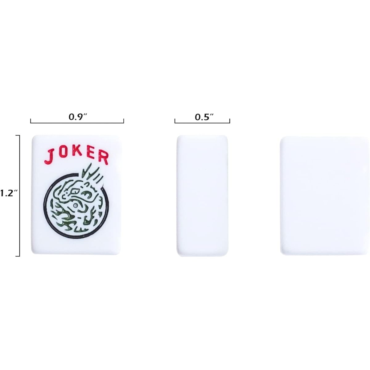 GUSTARIA American Mahjong Game Set, 166 Premium White Tiles, 4 All-in-One Color Racks/Pushers, Mahjong Tile Set, Printed Carry Bag