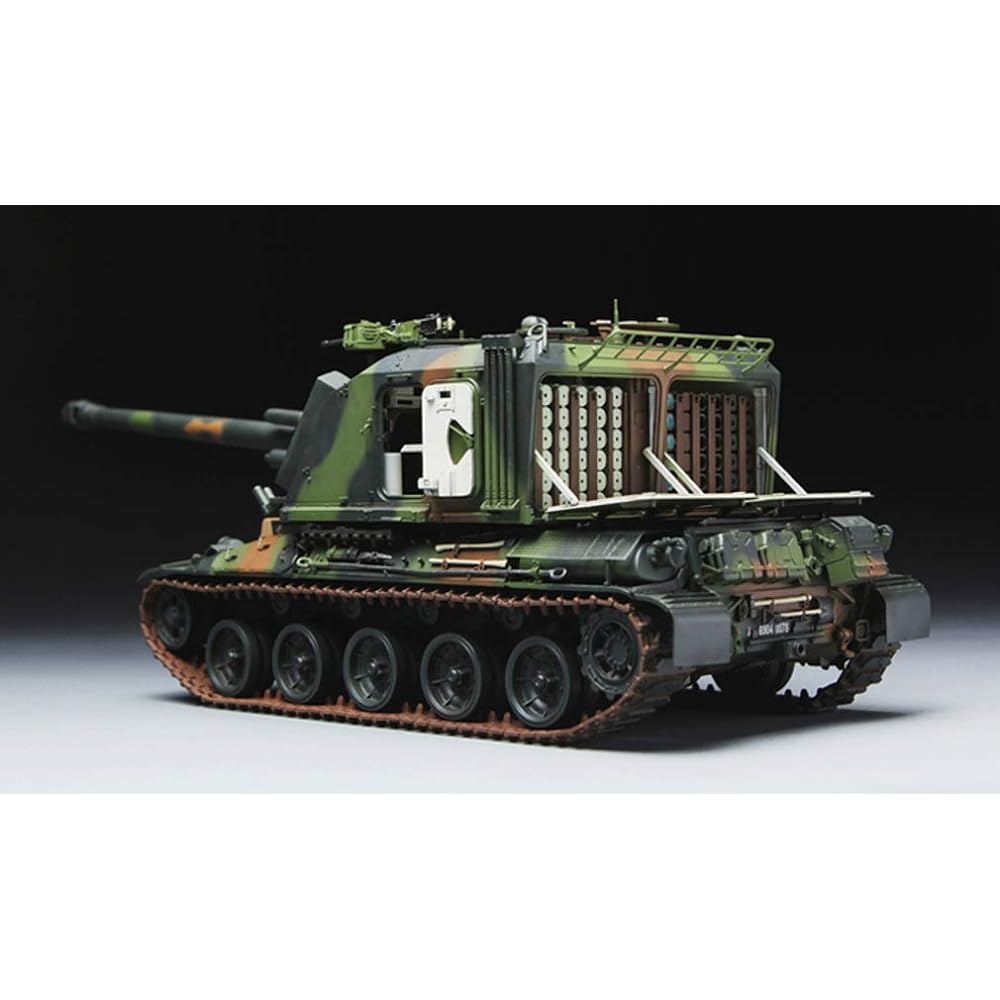 Mont Model 1/35 French Army 155mm Self-Propelled Howitzer AUF1 Plastic Model MTS004