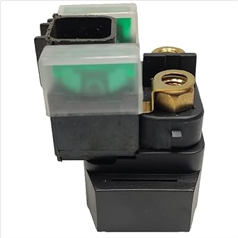 Starter Solenoid Relay Motorcycle Electric Starter Solenoid Relay with Plug for Suzuki VL800 DL1000 GSX600F SV650 SV650S SV1000 SV1000S AN400 LTF250