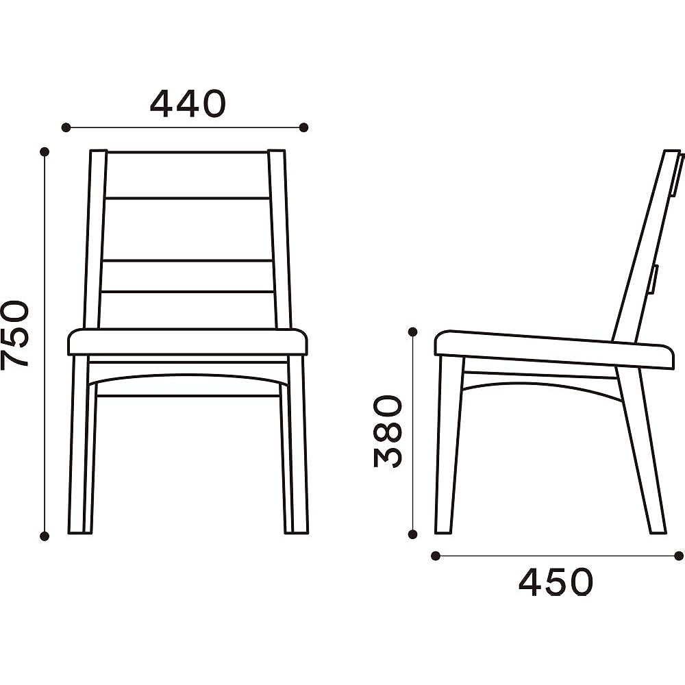 Okamura Learning Illium Support Chair Low Seat Natural Dark Brown 8CB71N-FKW6