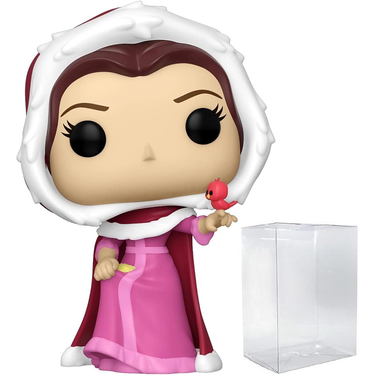 POP Disney Beauty and the Beast - Winter Belle Funko Vinyl Figure (Includes Compatible Box Protector Case), Multicolor 3.75"