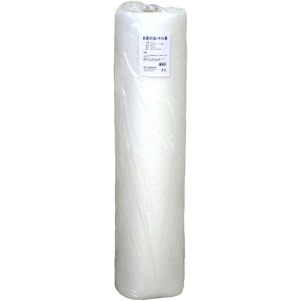 Nippon Chuko Quilt cotton with good needle threading 100cmx10m roll P4-27 Handicraft supplies Core material Quilt core