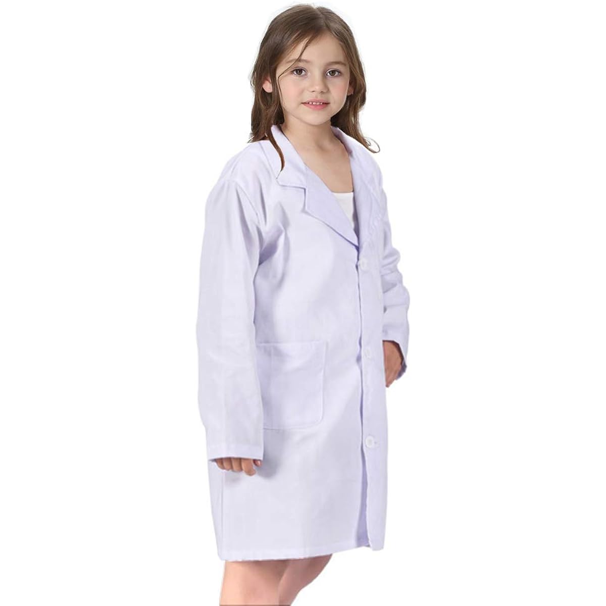 Calormixs America Kids Unisex Doctor Lab Coat & Childrens Doctor Scrub Set Role Play Costume Dress-up for Christmas Halloween