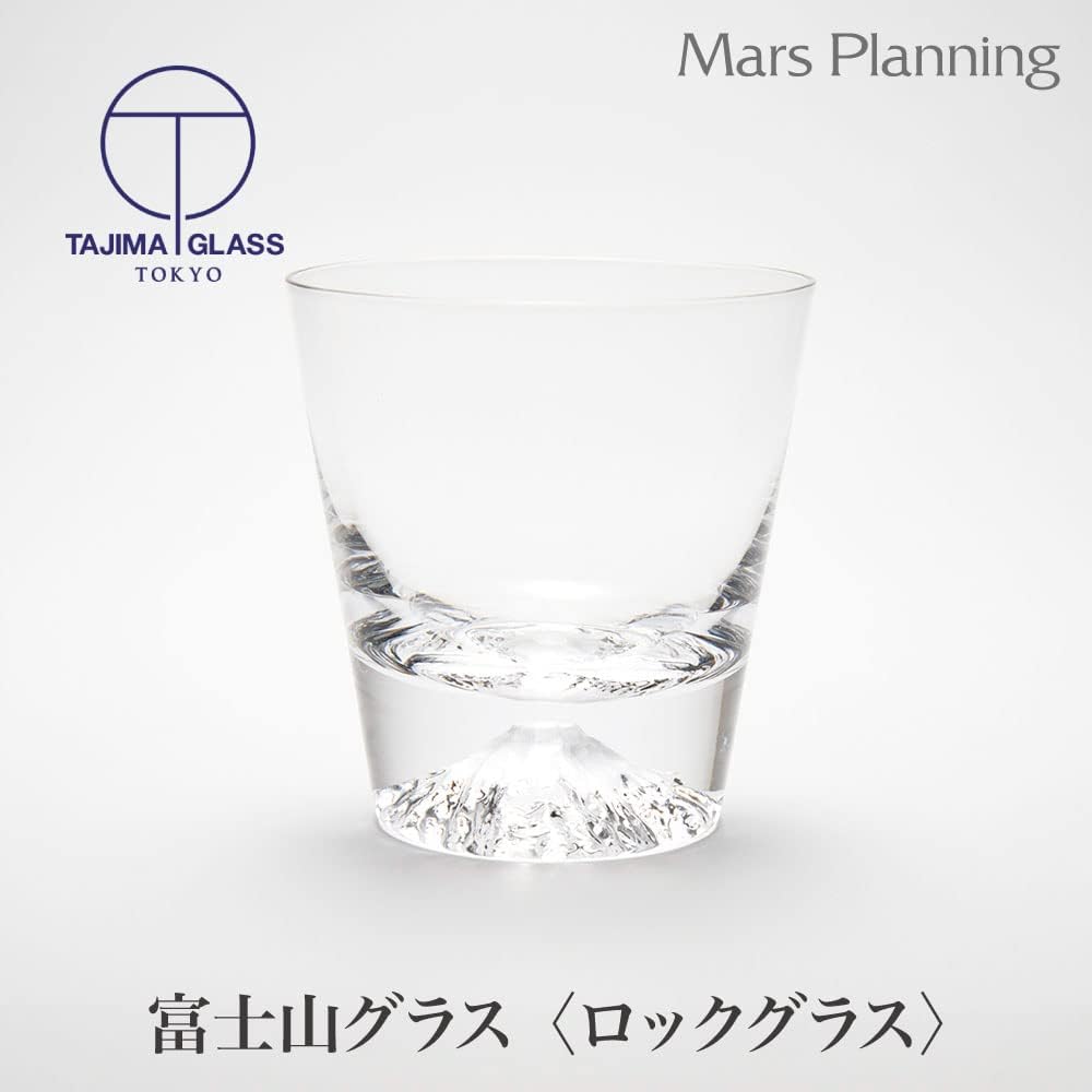 Tajima Glass Mt. Fuji Glass Rocks Glass TG15-015-R