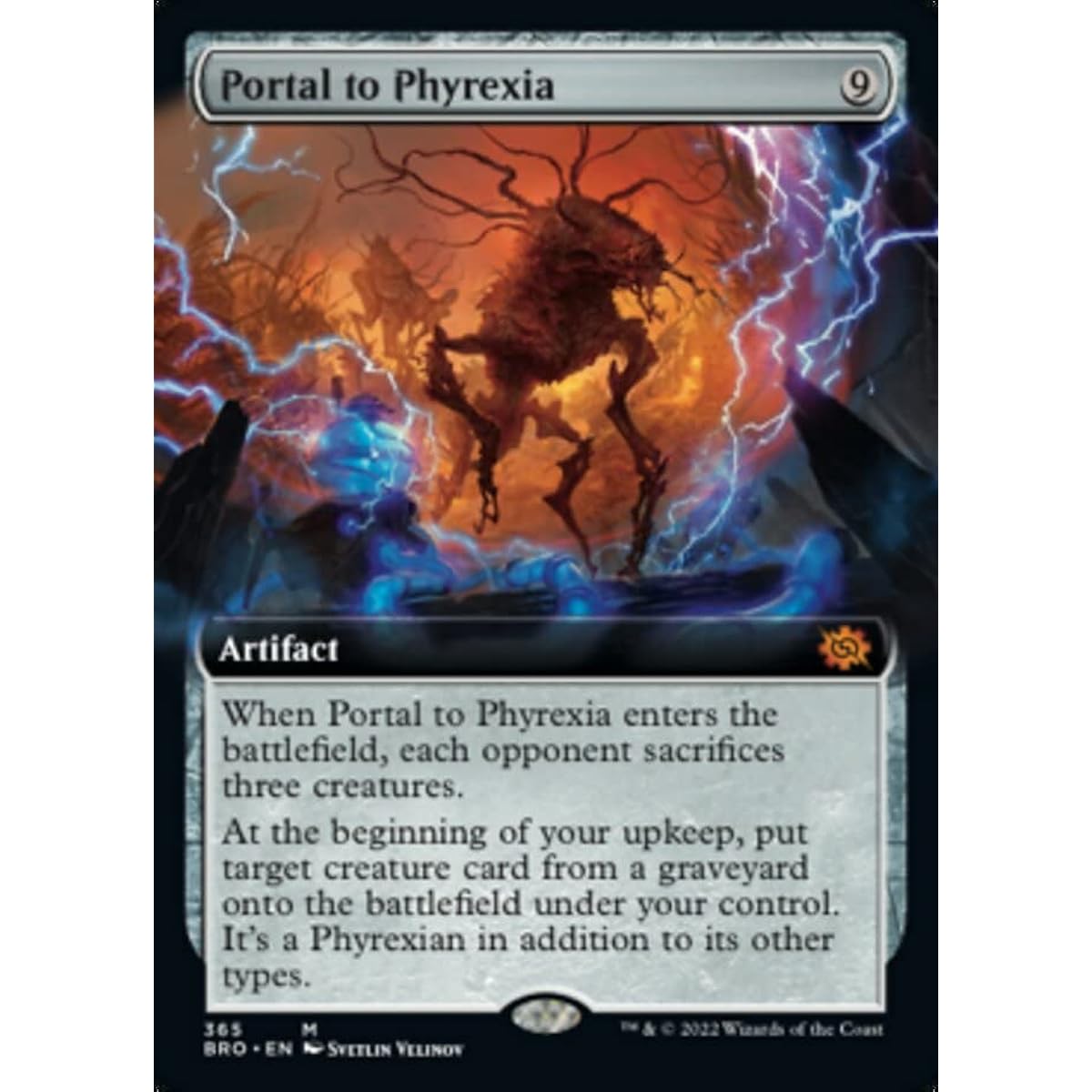 Magic: The Gathering - Portal to Phyrexia (365) - Extended Art - The Brothers' War
