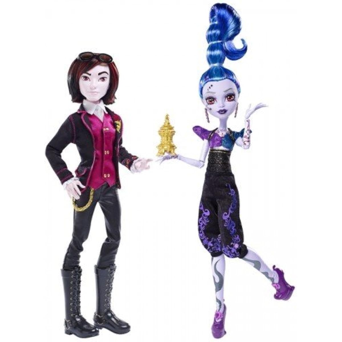 Monster High 2015 San Diego Comic Con Exclusive Kieran Valentine & Djinni "Whisp" Grant Monster High Kieran Valentine & Djinni "Whisp" Grant SDCC 2015 Comic Con Exclusive 2 Pack [Parallel Import]