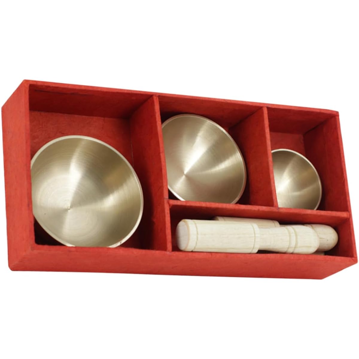 SWOOMEY 1 Set Buddhist Music Bowl Light Mini Tibetan Singing Bowl Tibetan Singing Bowl Creative Singing Bowl Meditation Bowl Yoga Stick