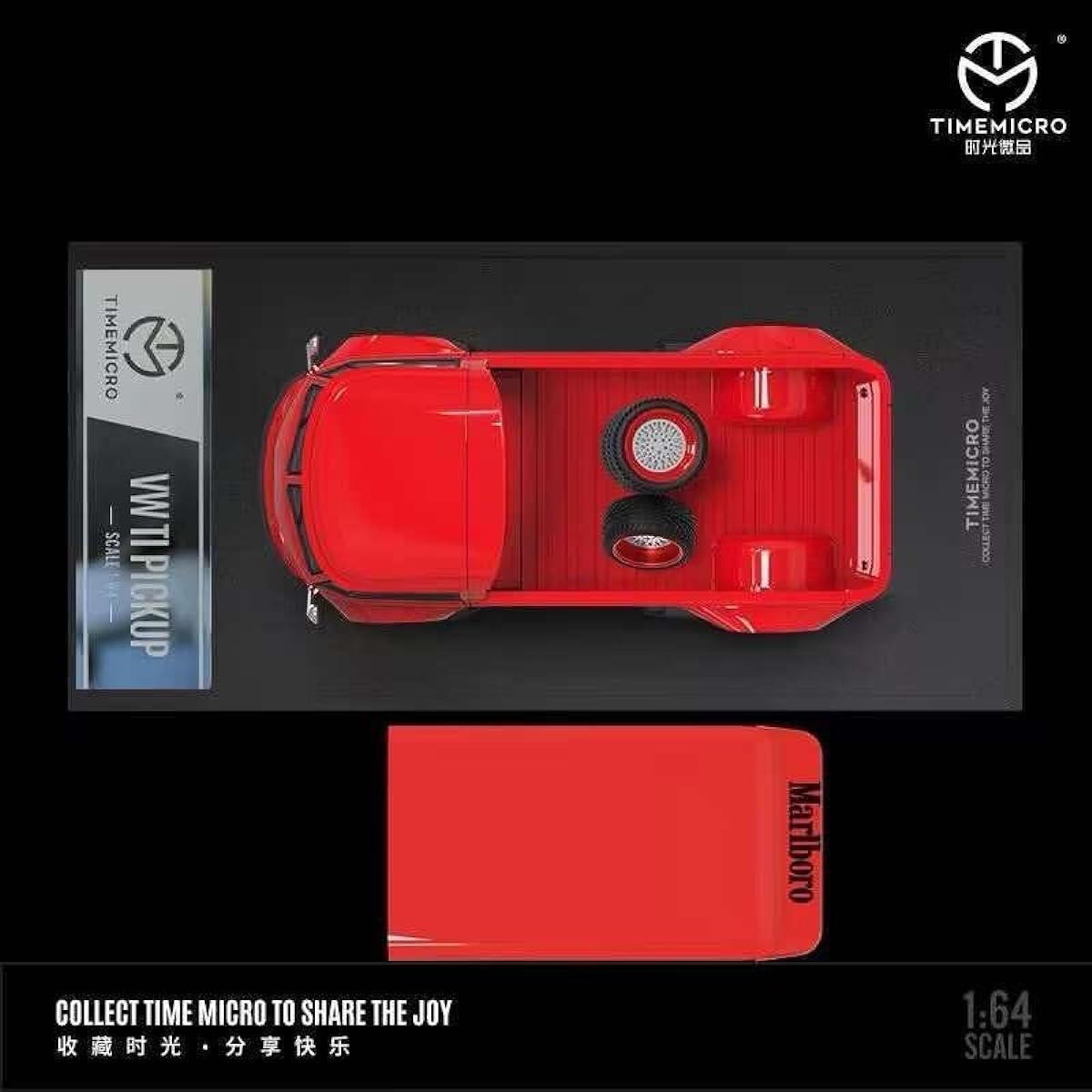1/64 TIMEMICRO T1 Volkswagen Pickup PICKUP Marlboro