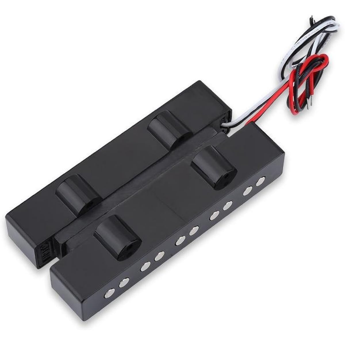 Guitar Bridge Pickup 2pcs 5 String Open Bass Humbucker Replacement Part Csrews & Springs Jazz Bass with V Pickup