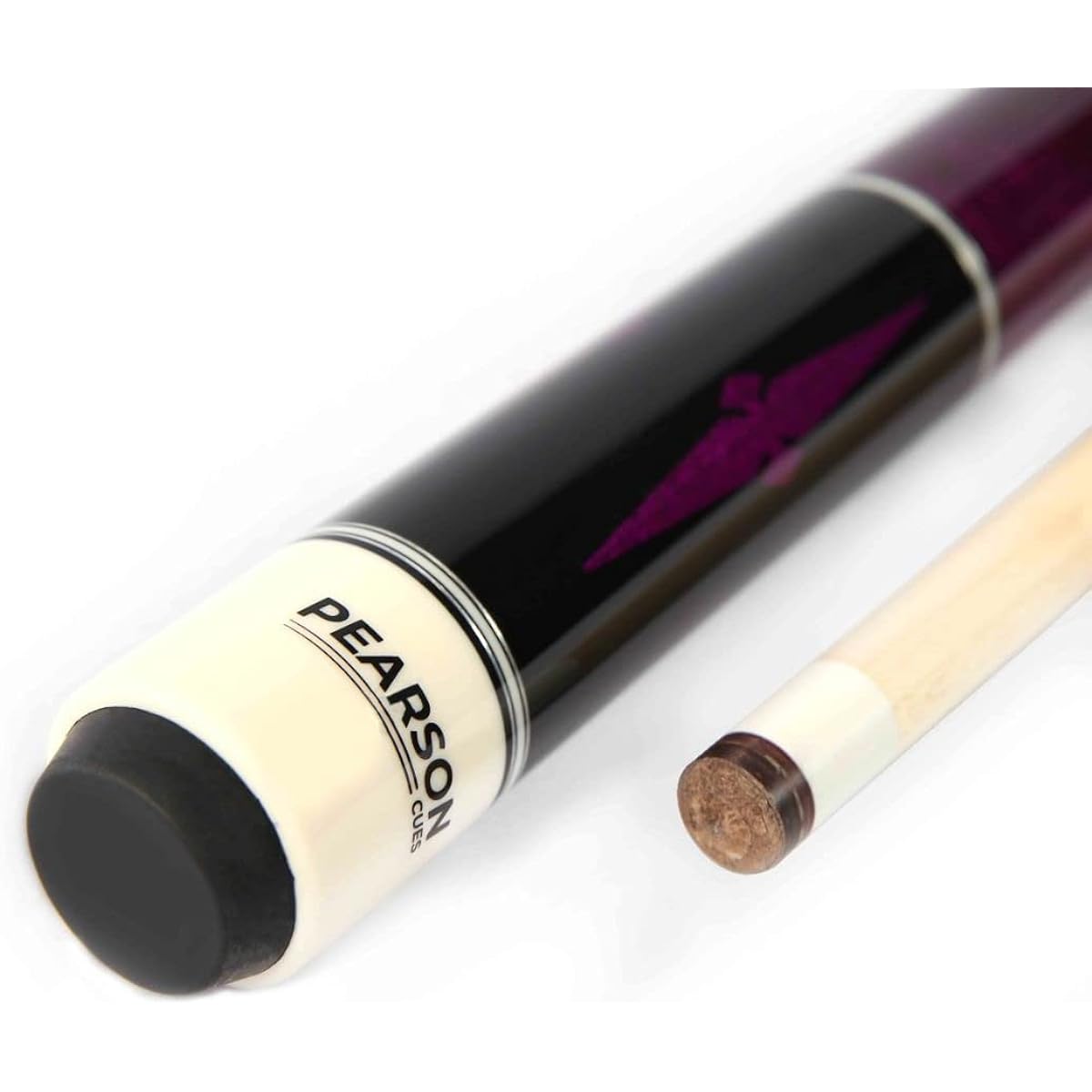 Pearson Cues Players Series Billiard Pool Cue Sticks with Irish Linen Wrap, 2 Piece, 58
