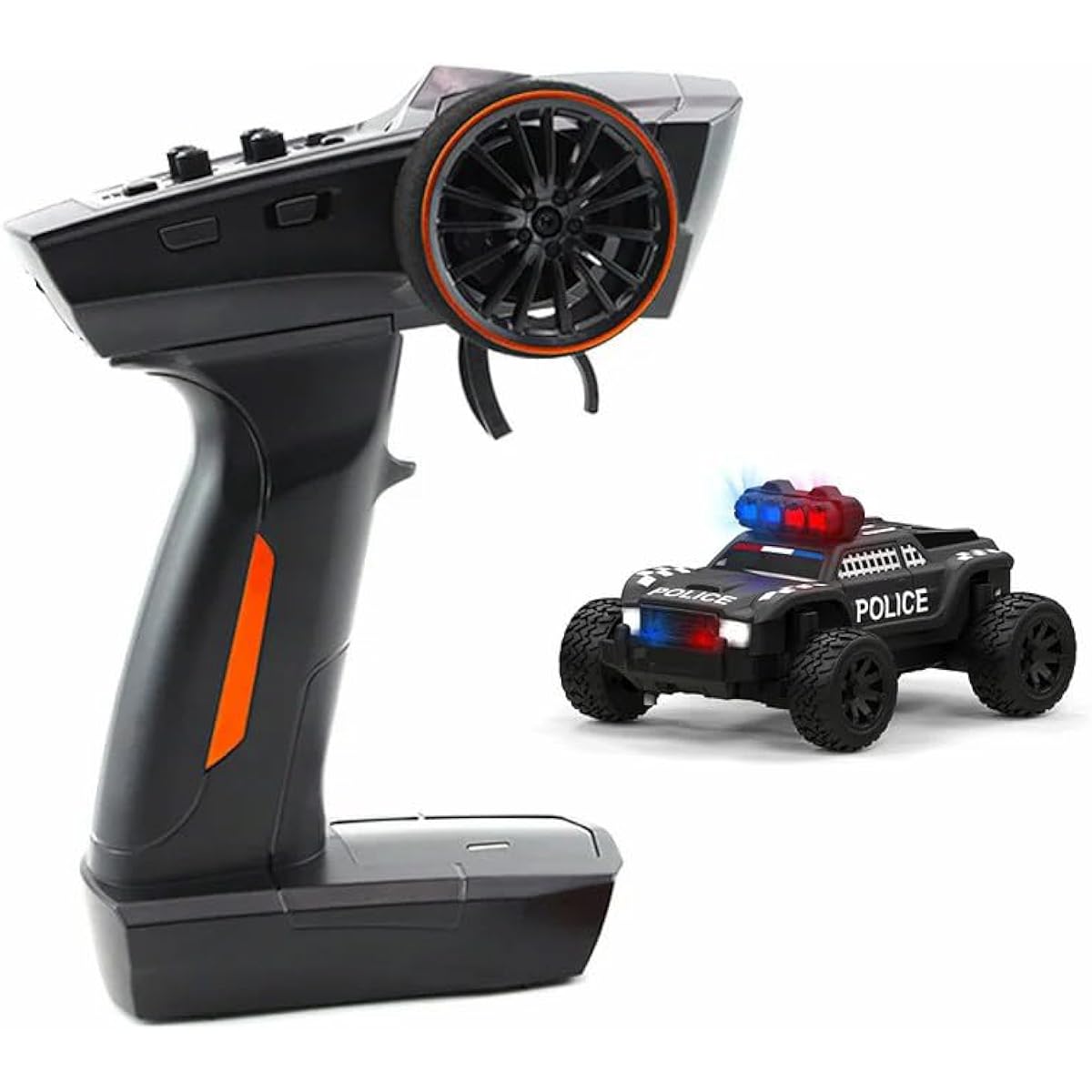 Turbo Racing C82 Turbo Racing 1:76 Mini RC Car Crawler Off-Road Monster Truck 7km/h 30min Continuous Operation 2.4GHz Technical Approval Certified Remote Control Truck Proportional Control SUV Car Toy RTR Set