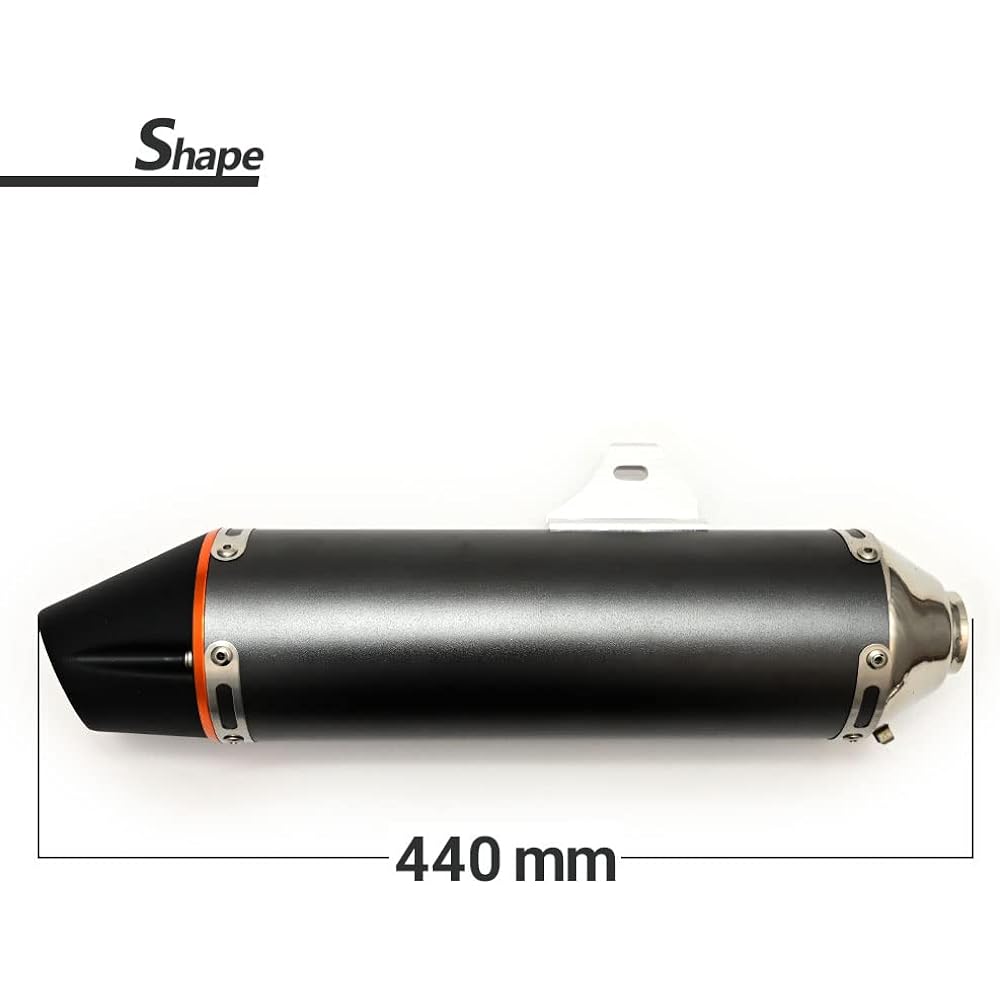 FTR223 CRF230F CRF150F Up Muffler Muffler Exhaust Pipe Exhaust Silencer Titanium Color Pipe Bike Parts