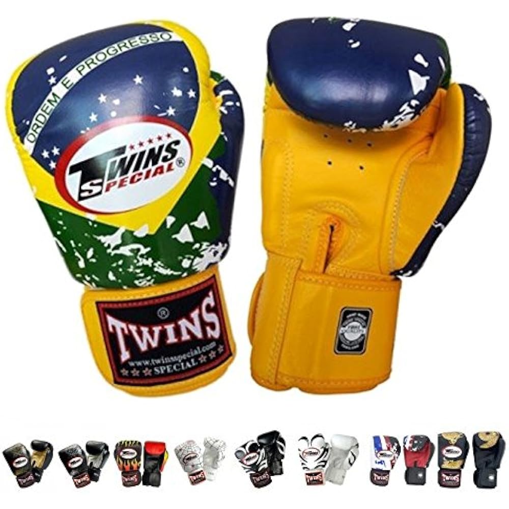 Twins Boxing Gloves Genuine Leather BRAZIL