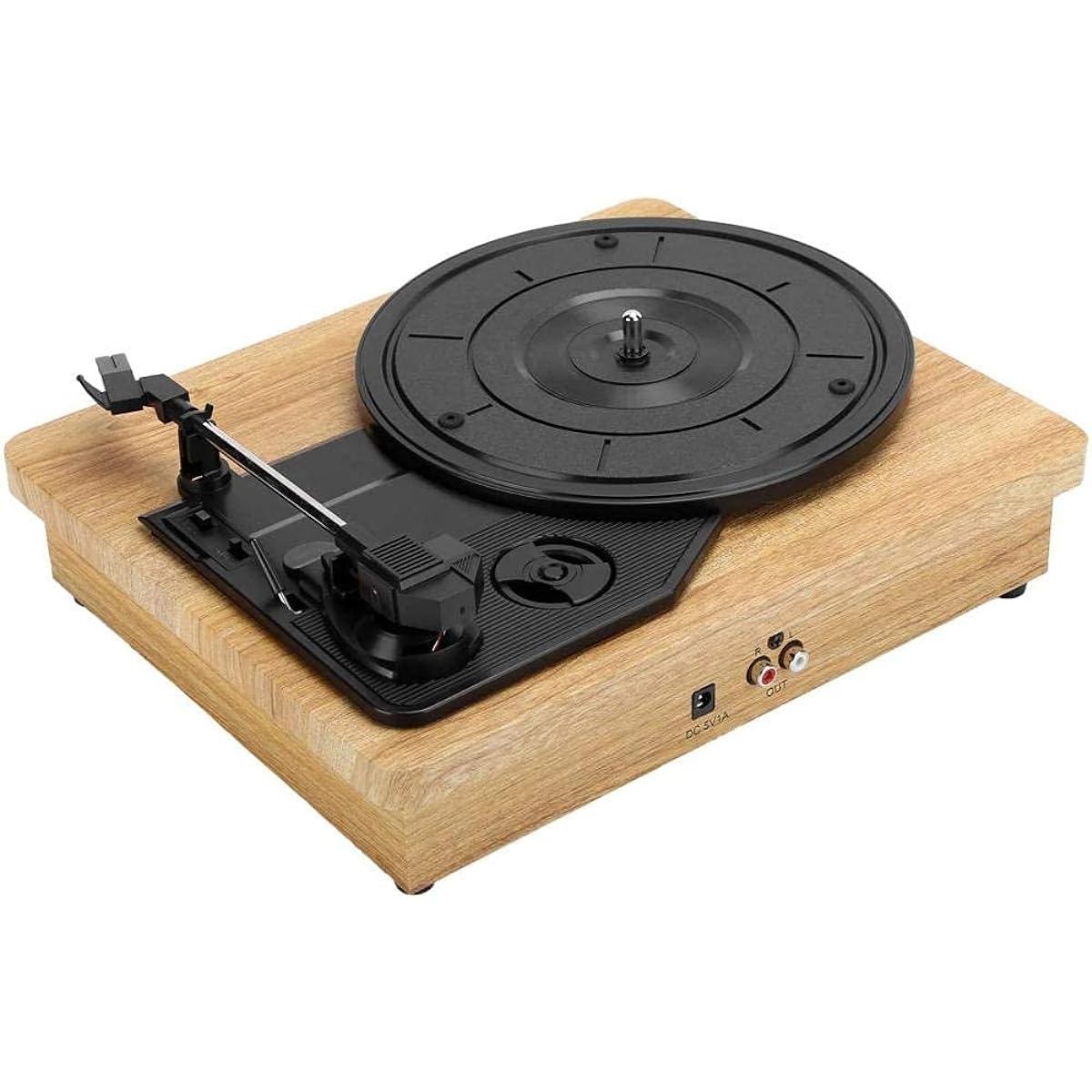 Vinyl Record Player 33/45/78 RPM Turntable Support 7 10 12 Vinyl Record Film Record Dual Audio Signal Output RCA R/L Output USB Recorder