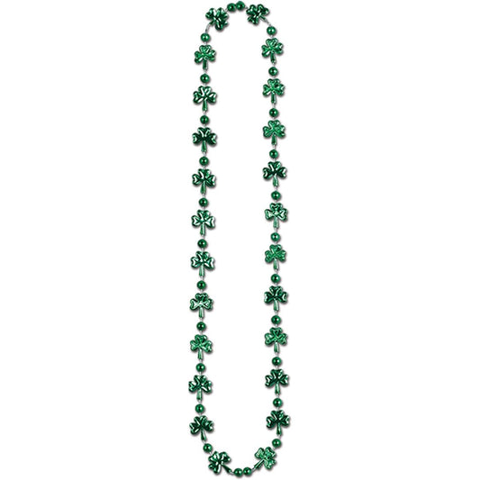[Beistle] 30597 Shamrock Beads 33 inches