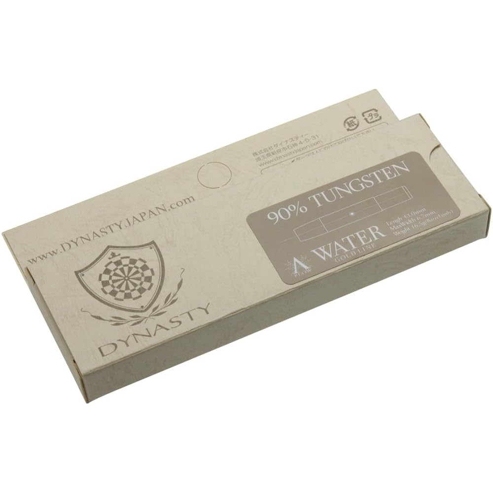 Dynasty Dart Barrel WATER Gold Line 01-03-003