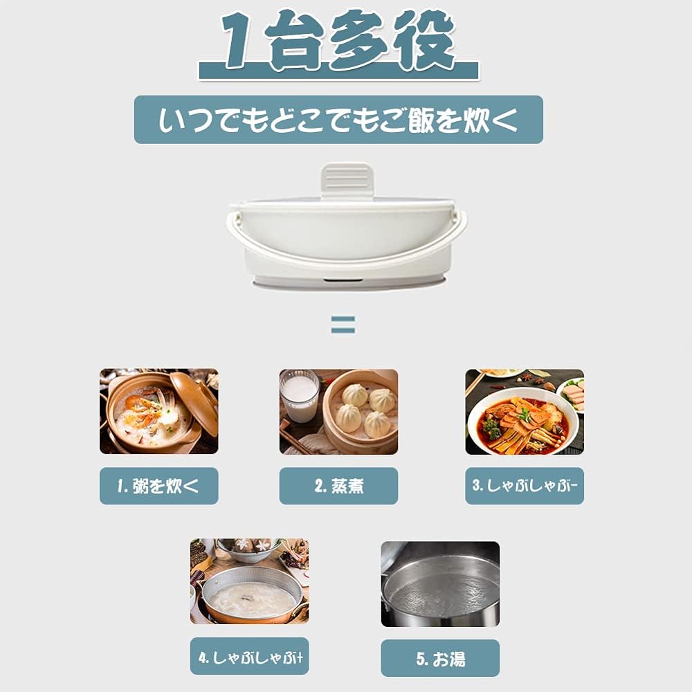 "Foldable Electric Kettle" Foldable Kettle, 100℃, 1L Large Capacity, Mini Electric Pot, Kettle, Home Boiler, 100-240V Compatible with Overseas, 2-Minute Boiling, Breast Preparation Equipment, Hot Water, Ramen, Spicy Soup, Poultry, Shabu-Shabu, Compact