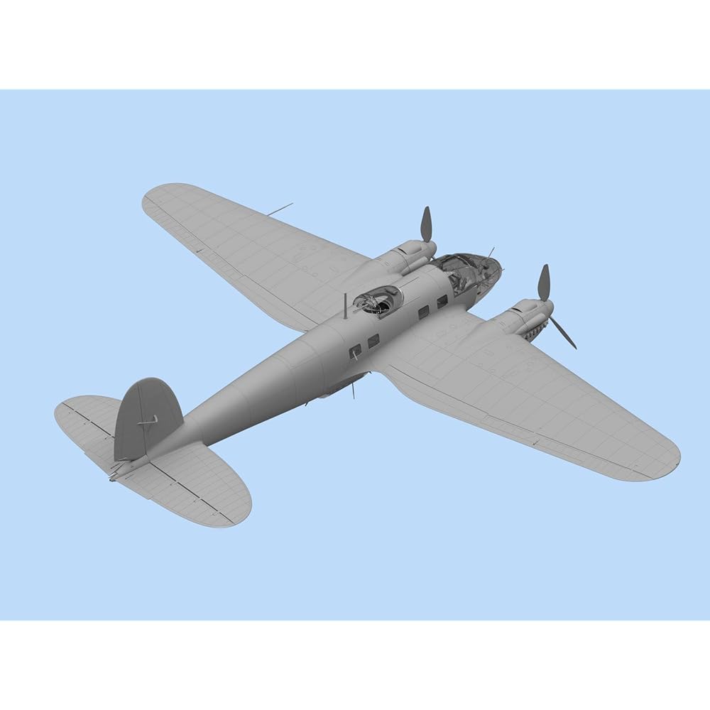 ICM ICM 1/48 Luftwaffe Heinkel He111H-6 Bomber Plastic Model 48262