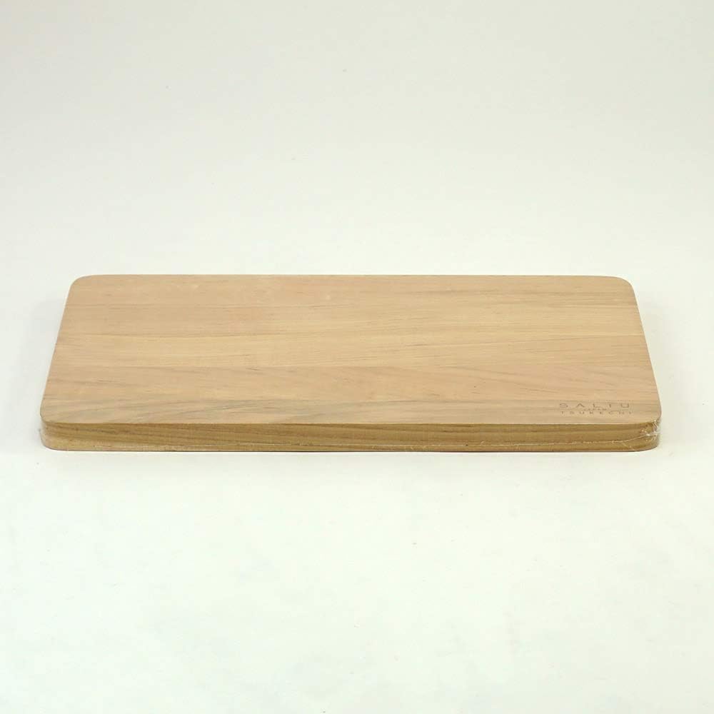 Cutting Board Made in Japan SALIU LOLO | Wild Cherry | Natural Wood | Wooden | Kitchen | Stylish (Large Rectangle)