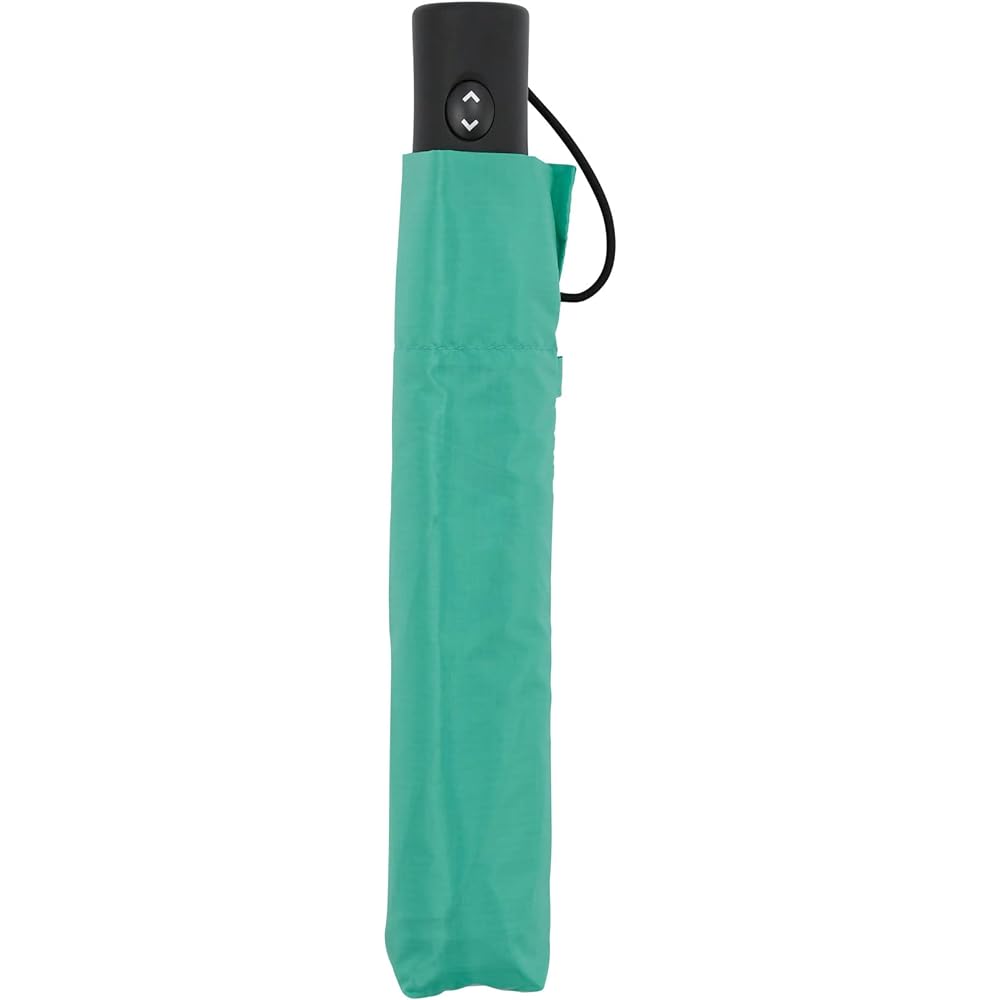Amvel Folding Umbrella Automatic Open/Close Umbrella Durable Folding Umbrella Windproof Umbrella One Touch Lightweight Windproof Strong Water Repellent VERYKAL MintBlue 164g