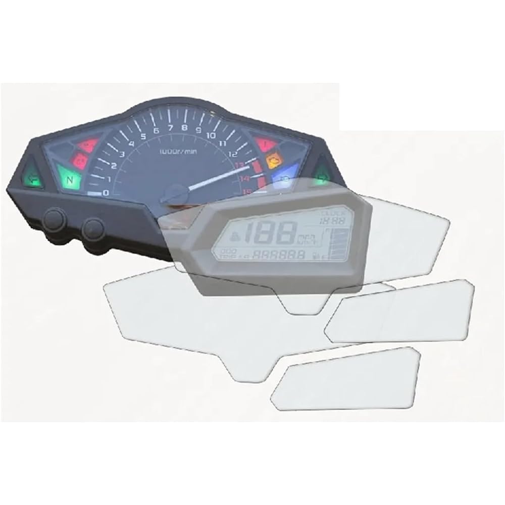 Fits for Kawasaki Ninja 250R 300 Z250 Z300 Z 250 300 Motorcycle Film Instrument Dashboard Speedometer Film Screen Display Film Protector Instrument
