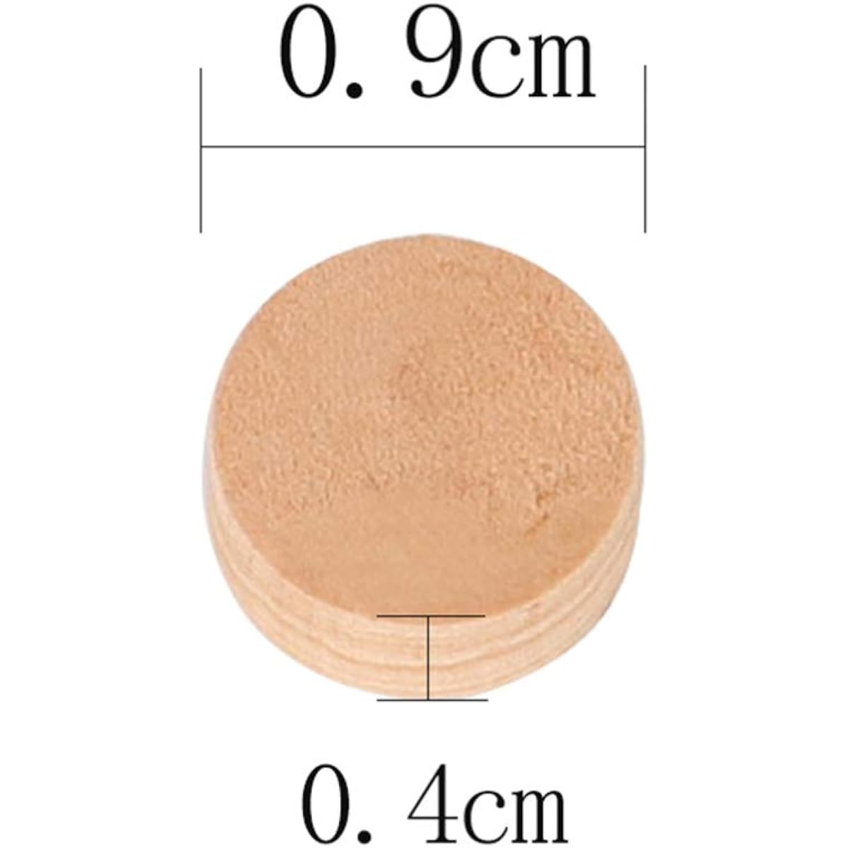 EXCEART 5pcs Trombone Cork Pad Trombone Water Key Cork Spit Valve Cork for Musical Instrument Accessories