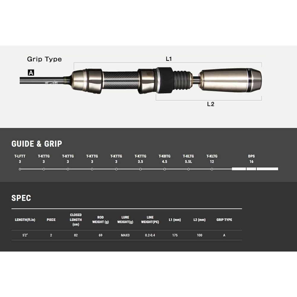 Tailwalk Rod Super Agist TZ 52/SSL