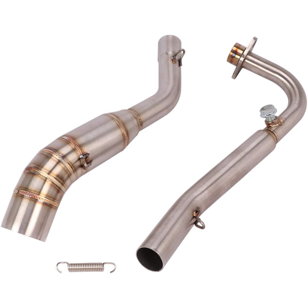 Motorcycle Exhaust Port Exhaust Pipe Intermediate Pipe Motorcycle Silencer Slip-on Muffler Motorcycle Muffler Full Exhaust Kawasaki Kawasaki Z125 Inlet 50.8mm Applicable